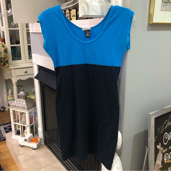 Max Rave | Dresses | Vintage Y2k Max Rave Color Block Short Sleeve ...